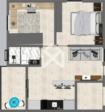 Apartamento, 2 quartos, 41 m² - Foto 5