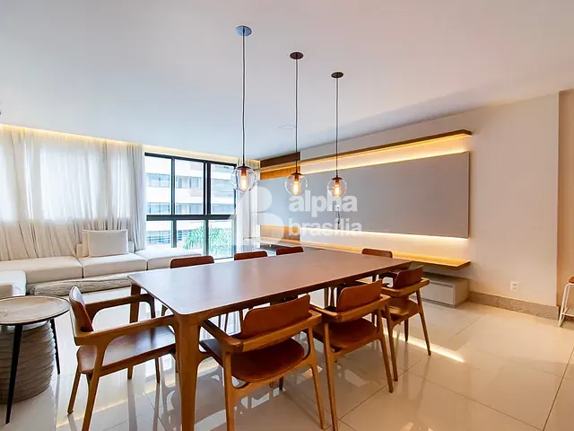 Apartamento 3 quartos e 5 banheiros, para alugar, no bairro Setor Noroeste em Brasília