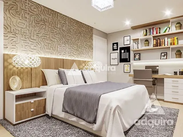 Apartamento com 157m² 3 quartos e 2 banheiros, à venda, no bairro Estrela em Ponta Grossa