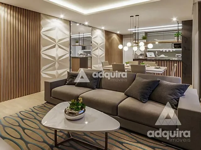 Apartamento com 157m² 3 quartos e 2 banheiros, à venda, no bairro Estrela em Ponta Grossa