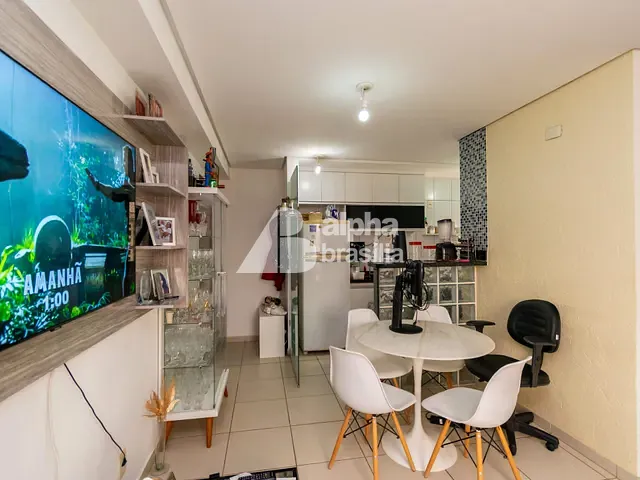 Apartamento com 48m² 2 quartos e 2 banheiros, à venda, no bairro Norte (Águas Claras) em Brasília