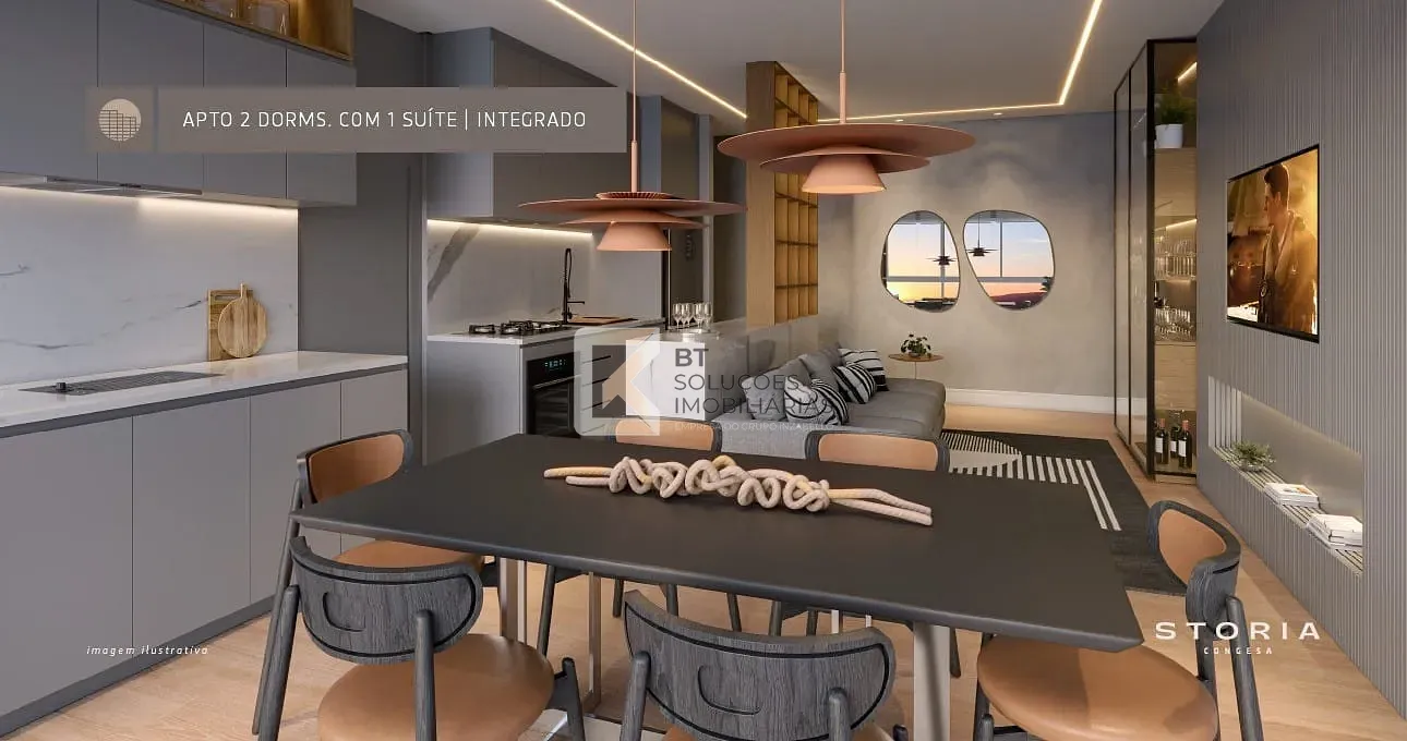 Apartamento, 2 quartos, 70 m² - Foto 1