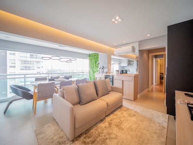 Apartamento com 98m² 3 quartos e 4 banheiros, à venda ou para alugar, no bairro Alphaville Empresarial em Barueri