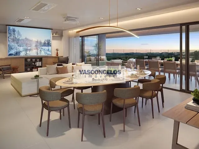 Apartamento com 220m² 4 quartos e 5 banheiros, à venda, no bairro Jardim das Colinas em São José dos Campos