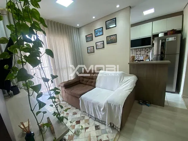 Apartamento 2 quartos e 1 banheiro, à venda, no bairro Jardim Tamoio em Jundiaí