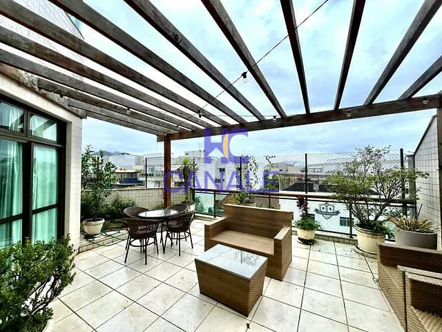Cobertura / Penthouse com 320m² 4 quartos e 5 banheiros, à venda, no bairro Recreio dos Bandeirantes em Rio de Janeiro