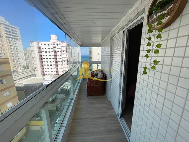 Apartamento 3 quartos e 2 banheiros, à venda, no bairro Ocian em Praia Grande