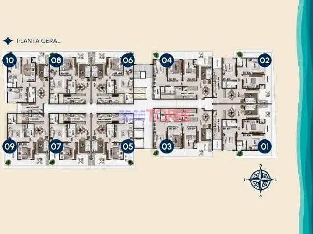Apartamento 3 quartos e 2 banheiros, à venda, no bairro Nossa Senhora da Vitória em Ilhéus