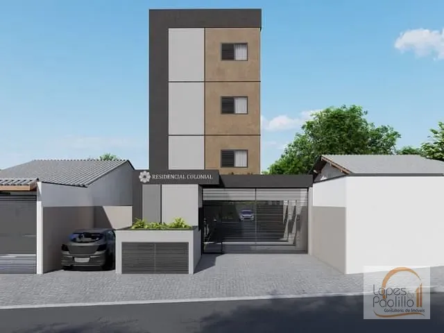 Apartamento 2 quartos e 1 banheiro, à venda, no bairro Jardim Colonial em Atibaia