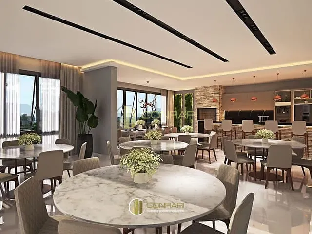 Apartamento com 181m² 3 quartos e 4 banheiros, à venda, no bairro Meia Praia em Itapema