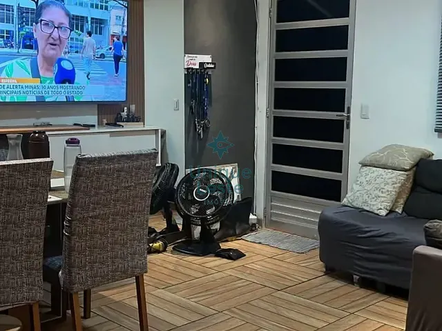 Apartamento 2 quartos e 1 banheiro, à venda, no bairro Jardim Vitória em Belo Horizonte