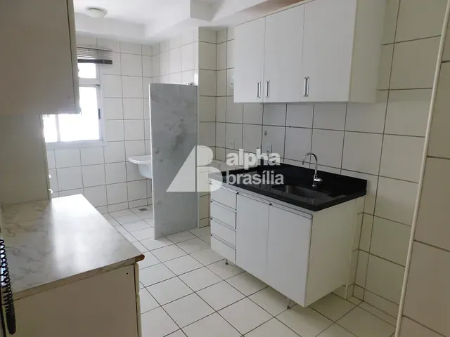 Apartamento 3 quartos e 2 banheiros, para alugar, no bairro Norte (Águas Claras) em Brasília