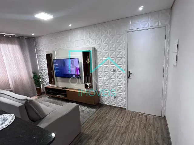 Apartamento com 54m² 2 quartos e 1 banheiro, à venda, no bairro Loteamento Parque Industrial em Jundiaí