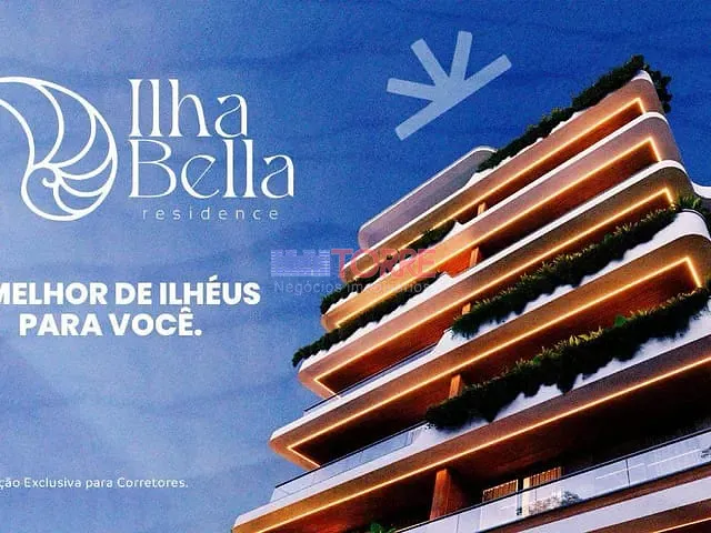 Apartamento 2 quartos e 2 banheiros, à venda, no bairro São Francisco em Ilhéus