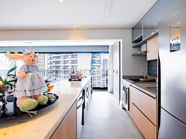 Apartamento com 81m² 3 quartos e 2 banheiros, à venda, no bairro Vila Olímpia em São Paulo