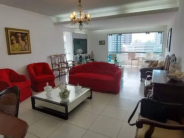 Apartamento 4 quartos e 3 banheiros, à venda, no bairro Aflitos em Recife