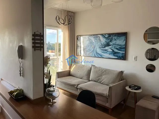 Apartamento com 51m² 2 quartos e 1 banheiro, para alugar, no bairro Jardim Casablanca em Indaiatuba
