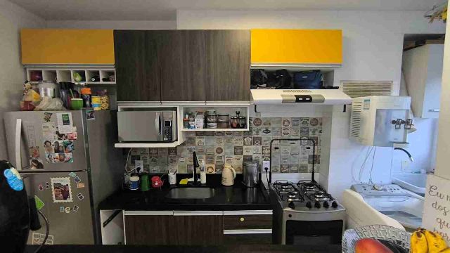 Apartamento 2 quartos e 1 banheiro, à venda, no bairro Parque Jóquei Club em Campos dos Goytacazes
