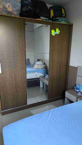 Apartamento 2 quartos e 1 banheiro, à venda, no bairro Parque Jóquei Club em Campos dos Goytacazes
