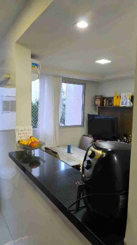Apartamento 2 quartos e 1 banheiro, à venda, no bairro Parque Jóquei Club em Campos dos Goytacazes