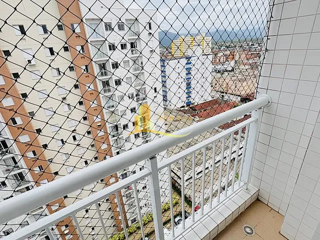 Apartamento 2 quartos e 1 banheiro, para alugar, no bairro Ocian em Praia Grande