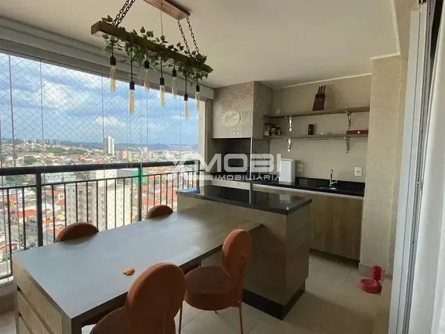 Apartamento com 155m² 3 quartos e 5 banheiros, à venda, no bairro Vila Arens II em Jundiaí