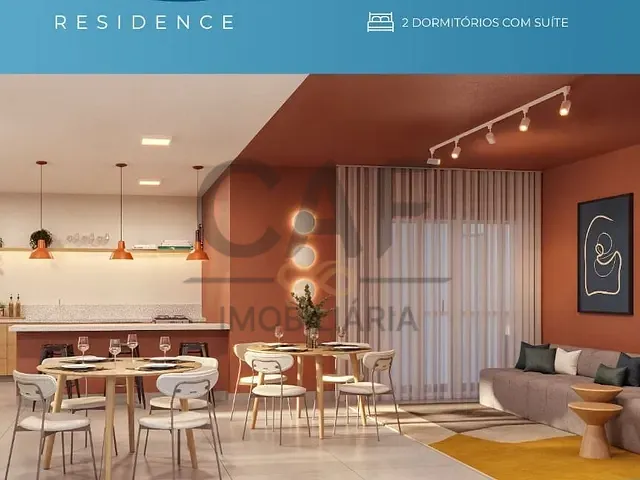 Apartamento com 46m² 2 quartos e 1 banheiro, à venda, no bairro Jardim Dona Luiza em Jaguariúna