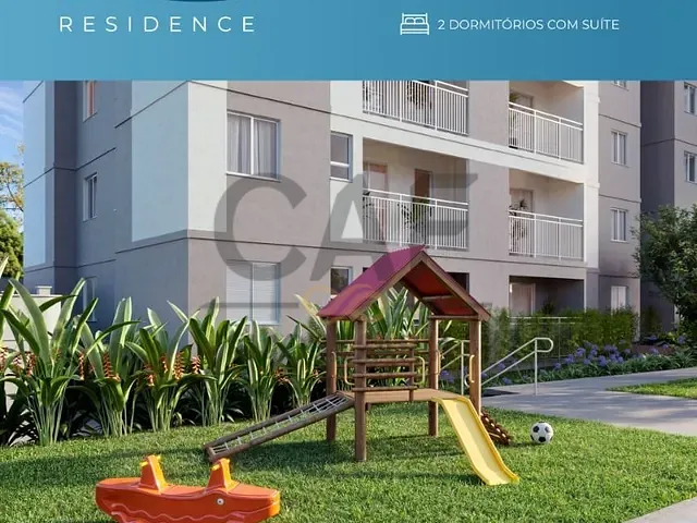 Apartamento com 46m² 2 quartos e 1 banheiro, à venda, no bairro Jardim Dona Luiza em Jaguariúna