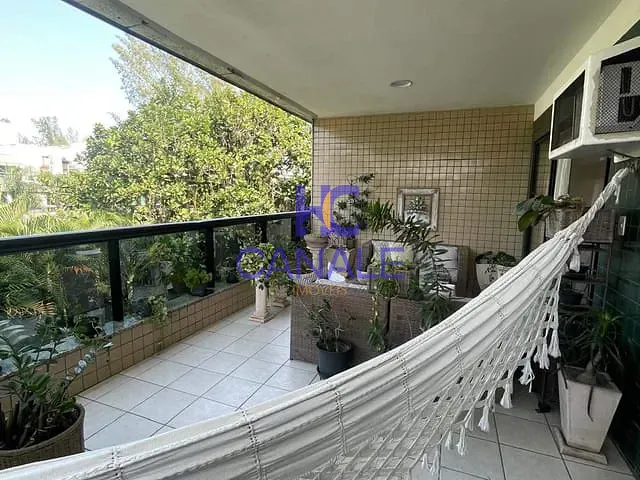Apartamento com 111m² 3 quartos e 3 banheiros, à venda, no bairro Recreio dos Bandeirantes em Rio de Janeiro