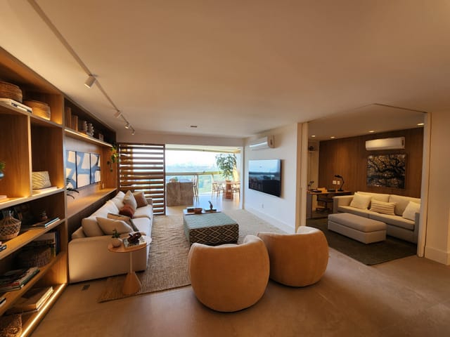 Apartamento com 227m² 4 quartos e 6 banheiros, à venda, no bairro Ilha Pura | Barra Olímpica em Rio de Janeiro