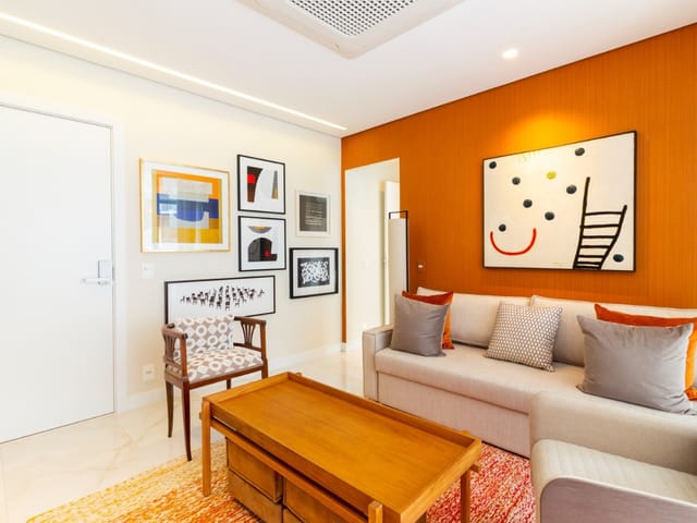 Apartamento com 109m² 2 quartos e 3 banheiros, à venda, no bairro Vila Nova Conceição em São Paulo