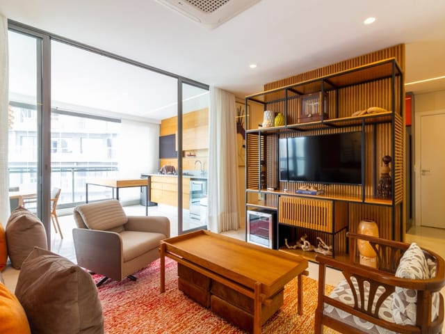 Apartamento com 109m² 2 quartos e 3 banheiros, à venda, no bairro Vila Nova Conceição em São Paulo