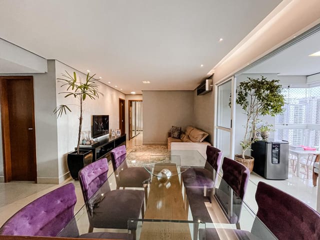 Foto do Apartamento - Apartamento à venda no condomínio Sublime no Setor Bueno em Goiânia GO tendo 117m² com 3 suítes, espaço gourmet na sacada e 2 vagas de garagem. | Home Gyn Imóveis Ltda