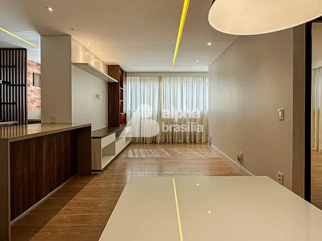 Apartamento com 74m² 2 quartos e 2 banheiros, para alugar, no bairro Setor Sudoeste em Brasília