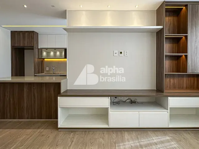 Apartamento com 74m² 2 quartos e 2 banheiros, para alugar, no bairro Setor Sudoeste em Brasília
