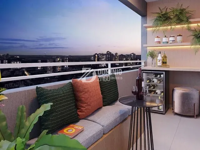 Apartamento com 53m² 2 quartos e 2 banheiros, à venda, no bairro Jardim do Lago em Uberaba