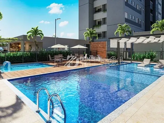 Apartamento com 53m² 2 quartos e 2 banheiros, à venda, no bairro Jardim do Lago em Uberaba