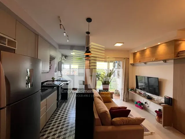 Apartamento com 65m² 2 quartos e 3 banheiros, à venda, no bairro Parque Residencial das Camélias em Bauru