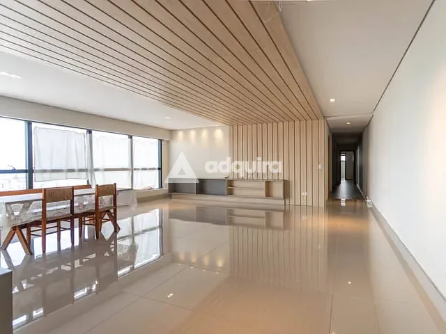 Apartamento 4 quartos e 4 banheiros, para alugar, no bairro Centro em Ponta Grossa