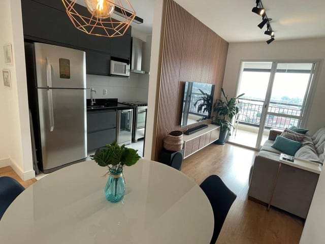 Apartamento com 69m² 2 quartos e 2 banheiros, para alugar, no bairro Vila Anastácio em São Paulo