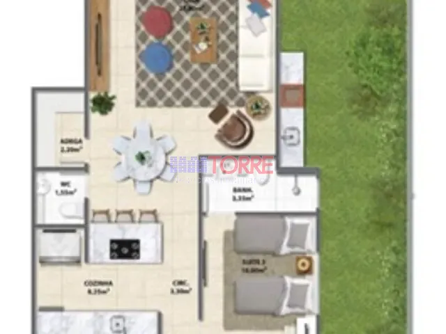 Apartamento com 150m² 3 quartos e 3 banheiros, à venda, no bairro Centro em Maraú