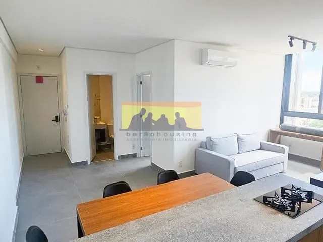 Apartamento 1 quarto e 1 banheiro, para alugar, no bairro Cambuí em Campinas