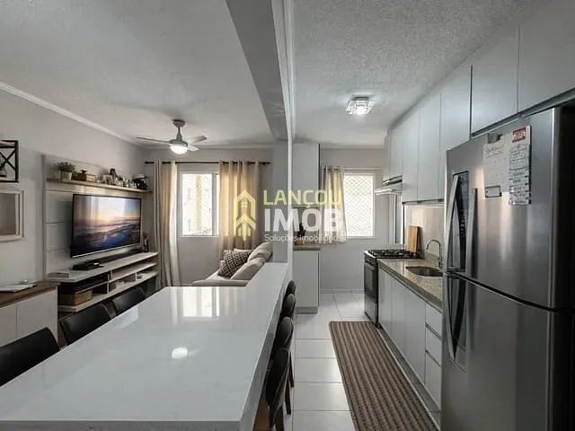 Apartamento 2 quartos e 1 banheiro, à venda, no bairro Loteamento Parque Industrial em Jundiaí