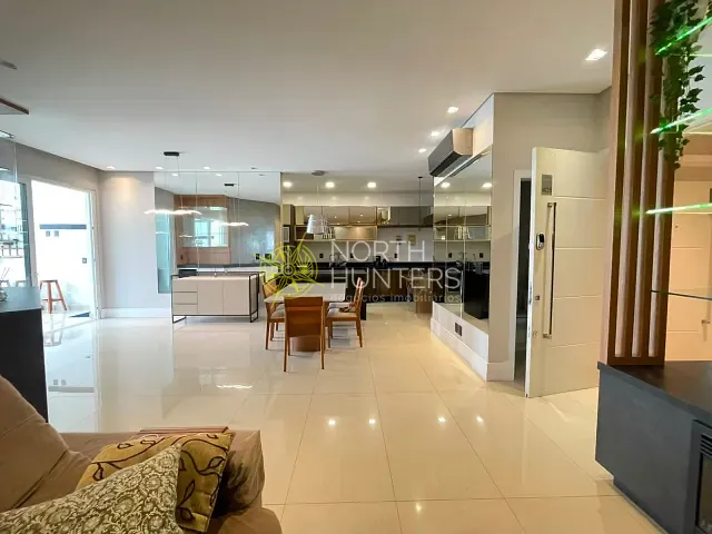 Apartamento com 196m² 3 quartos e 4 banheiros, à venda ou para alugar, no bairro Jurerê em Florianópolis