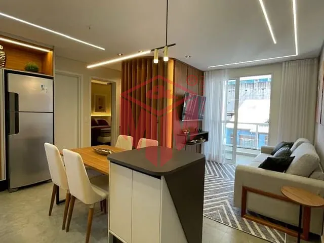 Apartamento com 57m² 2 quartos e 2 banheiros, à venda, no bairro Jardim do Mar em São Bernardo do Campo