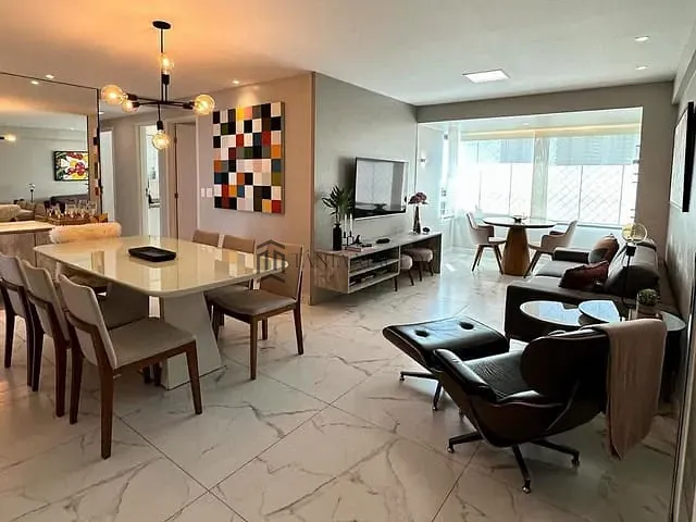 Apartamento com 105m² 3 quartos e 3 banheiros, à venda, no bairro Ilha do Retiro em Recife