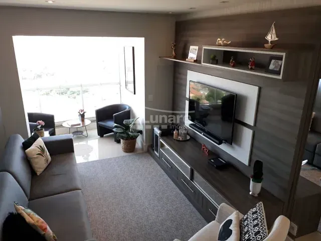 Apartamento 3 quartos e 4 banheiros, à venda, no bairro Mogi Moderno em Mogi das Cruzes