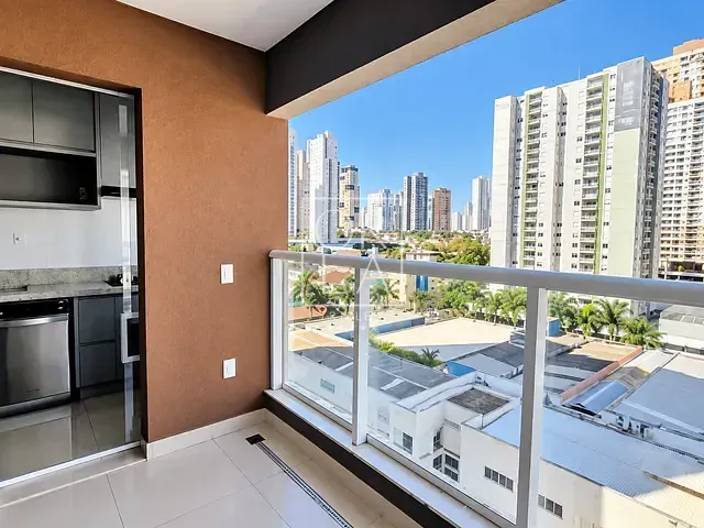 Apartamento com 74m² 2 quartos e 3 banheiros, à venda, no bairro Setor Bueno em Goiânia