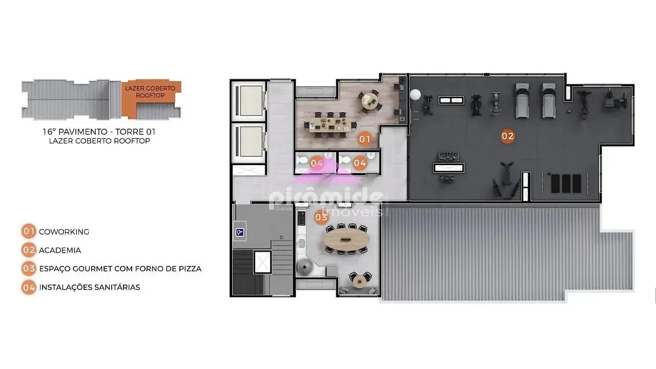 Apartamento, 2 quartos, 65 m² - Foto 2