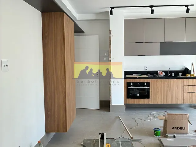 Apartamento 1 quarto e 1 banheiro, para alugar, no bairro Cambuí em Campinas